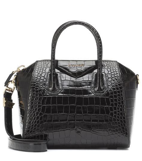 givenchy made in italy leather small antigona bag|givenchy crocodile antigona.